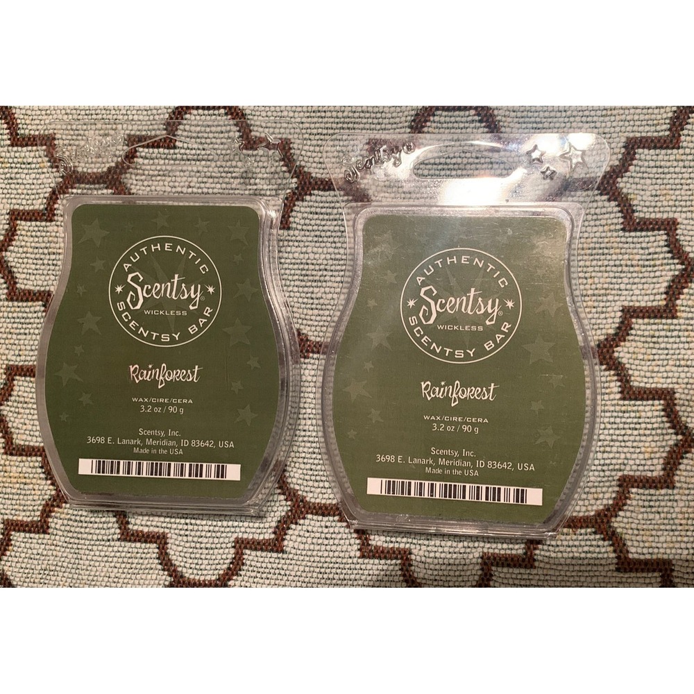 Scentsy Rainforest Wax Bars x2